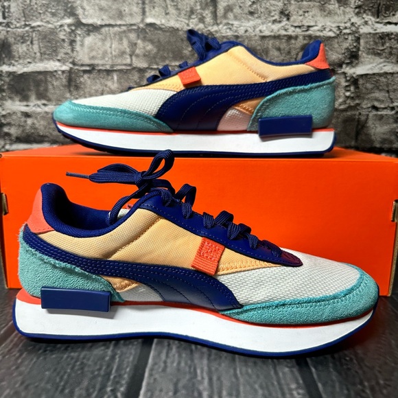 PUMA Future Rider Men’s Sneakers Multicolored Size 7C- Women’s 8.5 - Picture 2 of 9